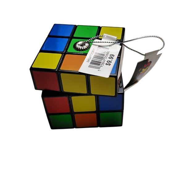 Rubiks Cube Christmas Ornament - Picture 3 of 6